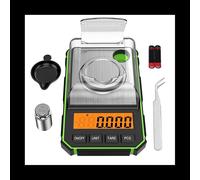 Fine Scale 0.001G, Digital Milligram Scale 50G / 0.001G, Digital Pocket Scale with LCD Display, Lab Digital Scale,Red