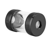 Fine Screen Funnel Shaped Filter, G1/4 Inner Thread Water Cooling Filter, for Computer Water Cooler System (Black)