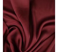 Fine Silky Soft Sateen Satin Georgette Dress Fabric Draping Lining - 45 Colours (Sample (10cm x 10cm), Burgundy Maroon 3034)