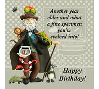 Fine Specimen Funny Olde Worlde Birthday Card Erica Sturla Greeting Cards