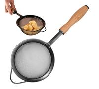 Fine Strainer, Kitchen Strainer, Food Strainer, Durable, Lightweight Design, Rust-Resistant, Compact, Easy to Clean, Practical, Ideal for Seven-Draining Rinse Pasta, Coffee, Flour, Tea, Quinoa, Egg