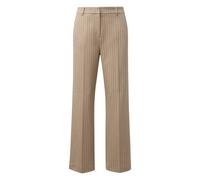 Fine Striped Interlock Jersey Trousers Women COMMA Beige 44