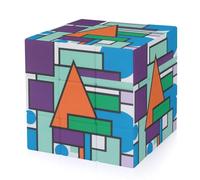 Fine-Stroke Geometry Magic Cube,The Original 3x3 Cube,Speed Cube Problem-Solving Brain Teaser,Easy Turning Sensory Puzzle Toy,Sensory Stress Relief Form Fidget Toys