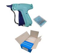 Fine Tagging Gun Set - Arrow 9X with Fine Needle + 5 Spares + 5000x 20mm Barbs - Best for Silk & Lightweight Garments