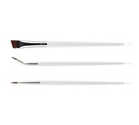 Fine Tip Angled Eyeliners Brushes With Wood Handle Makeup Brush For Detailed Looks Suitable For Various Occasion