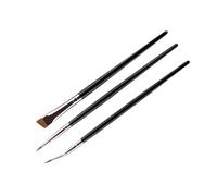 Fine Tip Angled Eyeliners Brushes With Wood Handle Makeup Brush For Detailed Looks Suitable For Various Occasion