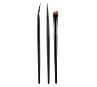 Fine Tip Angled Eyeliners Brushes With Wood Handle Makeup Brush For Detailed Looks Suitable For Various Occasion Beginner Makeup Brushes