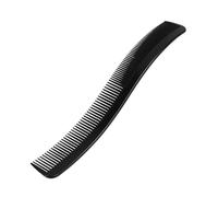 Fine Tooth Combs - Ergonomic Barber Stylist Men Styling Tool | Anti-Slip Clipper Cutting Accessory | Curved S-Shaped Flat-Head Device - For Hair Shop Home And Fade Blending