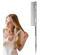 Fine Tooth Tail Comb | Brush with Fine Pick for Stripes | Hair Styling Tool Detangling Gift Woman