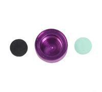 Fine Tune Brake Knob For Daiwa Lexa Tw Casting Reel, Aluminum Alloy Nut, Silver(purple)