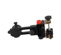 Fine Tuning Bracket Level Adapter Mount | 360 Degree Adjustable Pan Tilt Head with Back Clamp for Levels | 0-10cm Vertical Horizontal Positioning | ABS Plastic and(A)