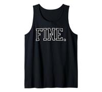 Fine University College Tank Top