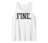 Fine University College Tank Top