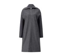 Fine Wool Midi Dress - female - Jil Sander - Midi Dresses - Gray - M - Dresses M