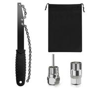 FINEASY Chain Whip, Bike Tool Kit with Cassette Extractor Sprocket Puller, Bike Chain Tool for Efficient Bicycle Maintenance, Crank Removal Tool Suitable for 6 7 8 9 10 11 Speed Cassette Freewhee