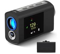 FineCaddie UPL2000 Golf Rangefinder with Slope, Dual Display (External LCD & Viewfinder), 0.1s Measurement, Fast Pin Lock with Vibration, 1125-Yard Range, ±1 Yard Accuracy, Lightweight 4.0 oz, Black