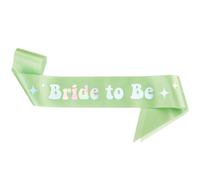 FineCheer Bride to Be Iridescent Sash Disco Themed Bachelorette Party Accessories Margs and Matrimony Margarita Martini Bridal Decorations Bachelorette Sash for Bridal Party Bridal Shower Decorations