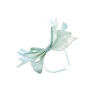 Finecy In Fascinator Wedding Hat for Women Headwear Ladies Race Royal Ascot Cocktail Tea Party Derby Hat with Headband and Clip (UK, Numeric, 4, 5, Mint Blue)