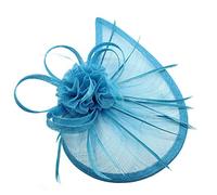 Finecy In - Ladies Wedding Races Cocktail Hat Occasion Fascinator (Sky Blue)