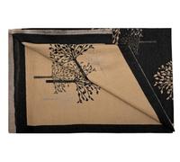Finecy Mulberry Tree of Life Blanket Scarf - Reversible Pashmina Shawl, Large Winter Wrap for Women, Soft Warm Ladies Scarf, Gift-Ready (Black)