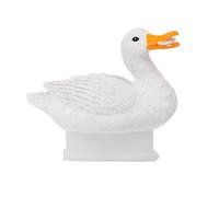 FineInno Floating Resin Duck Figurine Garden Decor Pond Statue Outdoor Ornament Accessories Float Duck Funny Craft Duck for Garden, Park, Pool, Pond