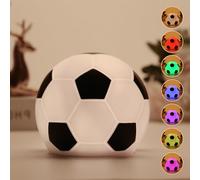 FineLiMoLa Football Night Light,7 Colors with Touch-Adjustable Brightness,Use as a Bedside Lamp or Table lamp,A Glowing Football Gift for Room Decor,Perfect for Children.