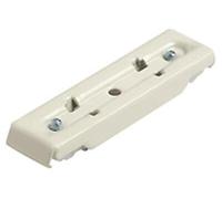 Fineline ILine Pack of 4 White Curtain Track Top(Ceiling) Fix Double Support