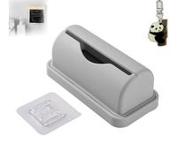 Fineliner Bag Dispenser, Fine Liner Trash Bags Dispenser, Kitchen Trash Bag Dispenser Roll Holder,Wall-Mounted Garbage Storage Bag for Home Kitchen (A)