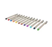 Fineliner Pen Set, 12 Pcs Colorful Art Pens