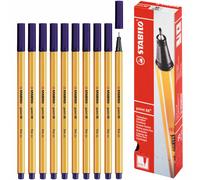 Fineliner - STABILO point 88 - Assorted Colours - Box of 10