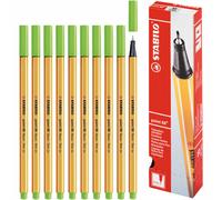 Fineliner - STABILO point 88 - Assorted Colours - Box of 10