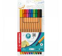 Fineliner - STABILO point 88 - Assorted Packs Sets Wallets Available