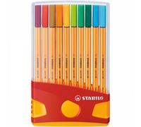 STABILO point 88 - Fineliner - ColorParade - Pack of 20 - Assorted Colours