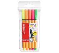 Fineliner - STABILO Point 88 Mini Mystabilodesign Pouch of 12 Assorted Colours,