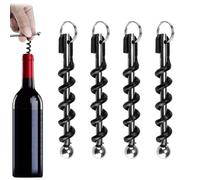 FINELYCR 4 Stück Travel Corkscrew, Mini Wine Corkscrew, Tragbar Weinöffner, Mini Wine Opener, Klein Und Leicht Zu Tragen, Für Picknicks Im Freien, Camping Und Partys