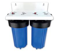 Finerfilters 10” Jumbo High Flow Double Water Filter Housing