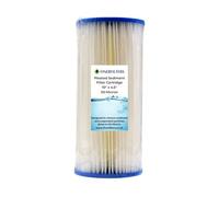 Finerfilters 10" Jumbo Pleated Sediment Water Filter - 10" X 4.5" - Washable Filter To Extend Lifespan, Fits 10" Jumbo Housings - 50 Micron