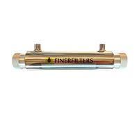 Finerfilters 11W Ultraviolet Water Disinfection System 304 Stainless Steel UV Sterilizer 4 Litres Per Minute Ultra Violet Light Water Filter Purifier