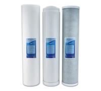 Finerfilters 20" Jumbo Hma Heavy Metal Removal Replacement Filter Pack - Pp, Gac/kdf, Cto