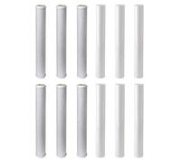 Finerfilters 20" Pole Fed Window Cleaning Ro Replacement Pre Filter Cartridges (6 X Sediment & 6 X Carbon)