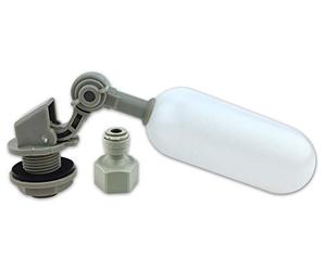 Finerfilters Adjustable Float Valve 1/4" for Reverse Osmosis, Aquariums, Hydroponics, Automatic Feeders (1 Pack)