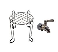 Finerfilters Base Stand And Stainless Steel Tap For Gravity Systems - 6L