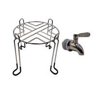 Finerfilters Base Stand And Stainless Steel Tap For Gravity Systems - 8.5L