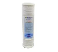 Finerfilters Carbon Block Water Filter - 10" X 2.5" - 5 Micron - For Drinking Water Systems