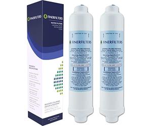 Finerfilters FF-6010PF Replacement Fridge Water Filters Compatible with Samsung, LG, Kenwood, Daewoo, Beko, Bosch & More (2 Pack) Enjoy Great Tasting Water Today with these Filters