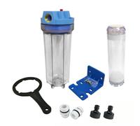 Finerfilters Fluidised Bed Filter, Phosphate Reactor - Clear Housing With Hosepipe Connections