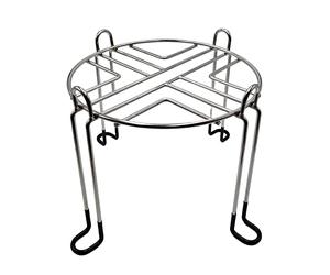 Finerfilters Large Stainless Steel Stand for British Berkefeld Gravity Water Filter System - 8" Tall, 270mm Width Suitable for 12L System