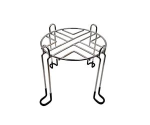 Finerfilters Medium Stainless Steel Stand for British Berkefeld Gravity Water Filter System - 8" Tall, 245mm Width Suitable for 8.5L System