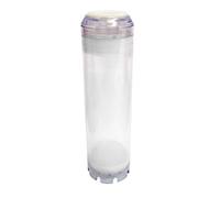 Finerfilters Refillable Water Filter Cartridge - 10" X 2.5" - Drop In Style Refillable Filter Media Cartridge For Carbon / Di Resin Etc.