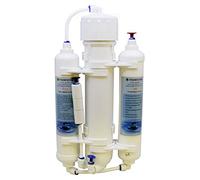 FINERFILTERS Reverse Osmosis Aquarium Compact Water Filter System 3 Stage Tropical Fish, Discus, Marine, Available With 50,75 or 100 GPD Membrane (50 GPD)